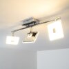 Trio Pontius ceiling spotlight LED chrome, 3-light sources