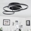 MALANIE Ceiling Light LED black, 1-light source
