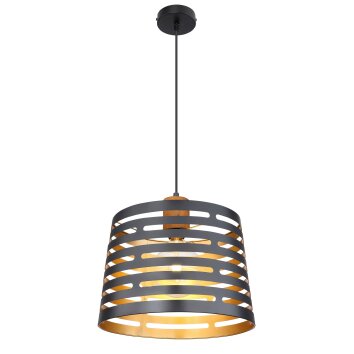 Globo ABLONA Pendant Light black, 1-light source