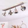 CHAGRES Ceiling Light matt nickel, 4-light sources