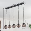 MESAS Pendant Light Smoke-coloured, 5-light sources
