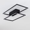 CHEKA Ceiling Light LED black, 2-light sources, Remote control