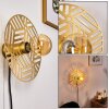RUANDA Wall Light gold, brass, 1-light source