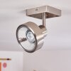 CHAGRES Ceiling Light matt nickel, 1-light source