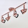 ANIAK Ceiling Light LED copper, 4-light sources