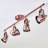 ANIAK Ceiling Light LED copper, 4-light sources