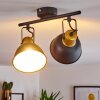 Ceiling Light Blackburn black-gold, 2-light sources
