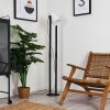 GIBRALTAR Floor Lamp black, 1-light source