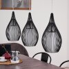 CHIPOC Pendant Light black, 3-light sources