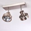 CHAGRES Ceiling Light matt nickel, 2-light sources