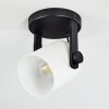 GIBRALTAR Ceiling Light black, 1-light source