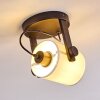 GIBRALTAR Ceiling Light black, 1-light source