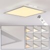 FARC Ceiling Light LED silver, 1-light source, Remote control