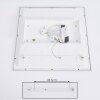 FARC Ceiling Light LED silver, 1-light source, Remote control