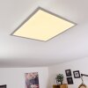 FARC Ceiling Light LED silver, 1-light source, Remote control