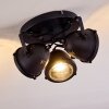 GLOSTRUP Ceiling Light LED black, 3-light sources
