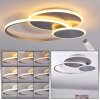MANZANALESÂ  Ceiling Light LED chrome, silver, 1-light source, Remote control