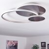 MANZANALESÂ  Ceiling Light LED chrome, silver, 1-light source, Remote control
