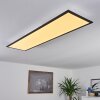 NEXO Ceiling Light LED black, 1-light source, Remote control