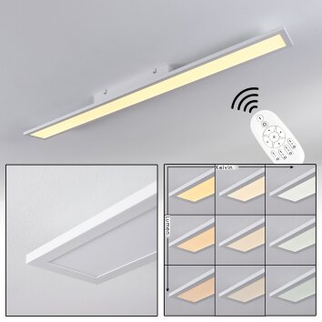 NEXO Ceiling Light LED white, 1-light source, Remote control