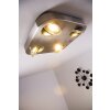 Granada ceiling light LED matt nickel, 4-light sources