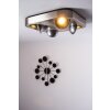 Granada ceiling light LED matt nickel, 4-light sources