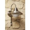 Eglo SIDNEY wall light stainless steel, Motion sensor