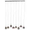 Steinhauer BOLLIQUE Pendant Light stainless steel, 8-light sources