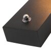Steinhauer SIMARA Outdoor Wall Light LED black, 1-light source