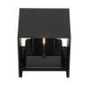 Steinhauer LOGAN Outdoor Wall Light LED black, 1-light source