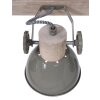 Steinhauer GEARWOOD ceiling spotlight green, Dark wood, 4-light sources