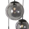 Steinhauer BOLLIQUE Pendant Light black, 5-light sources