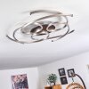 COJCAM Ceiling Light LED matt nickel, 3-light sources