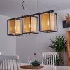 KABUL Pendant Light black, 3-light sources