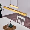 INICIO Pendant Light LED brass, 3-light sources