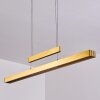INICIO Pendant Light LED brass, 3-light sources