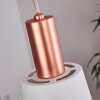 ALTAMIROS Pendant Light copper, white, 3-light sources