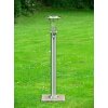 Brilliant YORK path light silver, 1-light source, Motion sensor