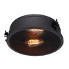 Brilliant ZOIS Ceiling Light black, 1-light source