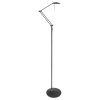 Steinhauer Zodiac Floor Lamp LED black, 2-light sources