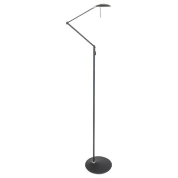 Steinhauer Zodiac Floor Lamp LED black, 2-light sources