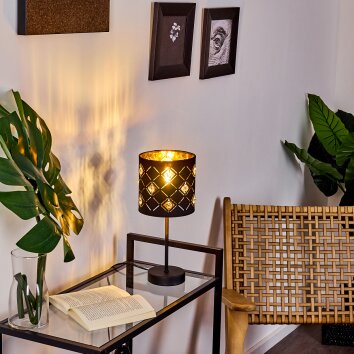 TRASANCOS Floor Lamp black, 1-light source