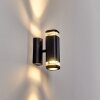 CORNEDA Outdoor Wall Light black, 1-light source