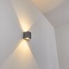 MORA Outdoor Wall Light LED grey, 2-light sources