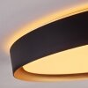 BEADE Ceiling Light LED gold, black, 1-light source, Remote control