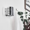 PONTE Wall Light chrome, 1-light source
