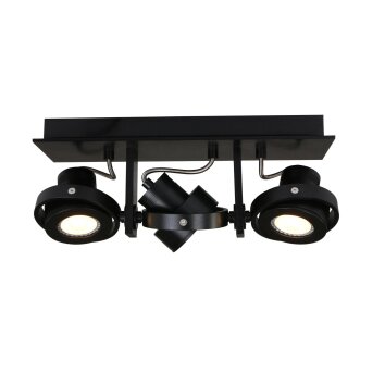 Steinhauer MEXLITE Ceiling light black, 3-light sources
