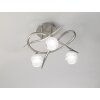 Mantra LOOP Ceiling Light matt nickel, 3-light sources