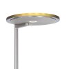 Steinhauer Turound Floor Lamp LED brushed steel, 2-light sources