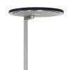 Steinhauer Turound Floor Lamp LED brushed steel, 2-light sources